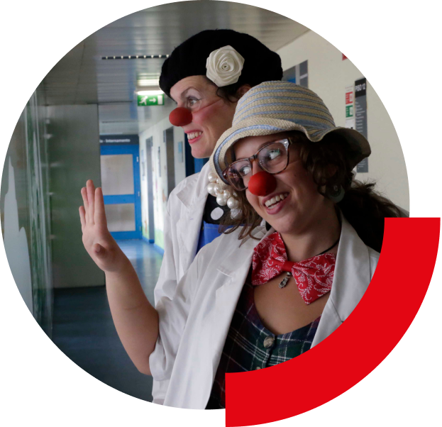 Dras Palhaças do Nariz Vermelho